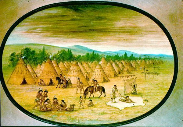 Tipi Village, c.1830