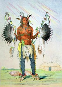 Mandan Medicine Man Mah-to-hah 'Old Bear', 1832-39