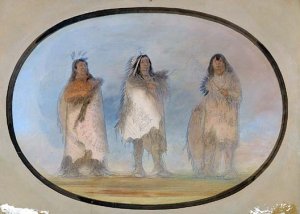 Little Bear, Steep Wind, The Dog; Three Distinguished Warriors of the Sioux Tribe