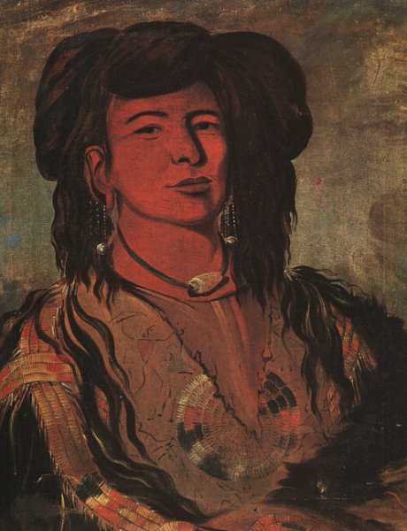 The Dakota Chief- One Horn, 1832