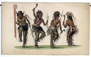 The War Dance by Ojibbeway Indians