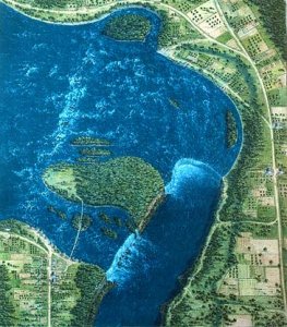 Bird's Eye View of Niagara Falls