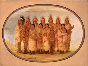 Iowa Indians Who Visited London and Paris